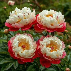 Пион Коралловый Каскад купить по цене от 490р. в интернет-магазине «Посадика» с доставкой почтой в в Бикине и по всей России – [изображение №1].