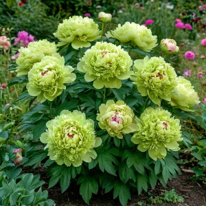 Пион Зеленые Бобы купить по цене от 610р. в интернет-магазине «Посадика» с доставкой почтой в в Бикине и по всей России – [изображение №1].